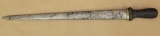 short sword marked 