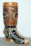 German boot mug inscribed 