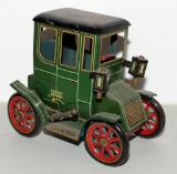 tin litho level action car 