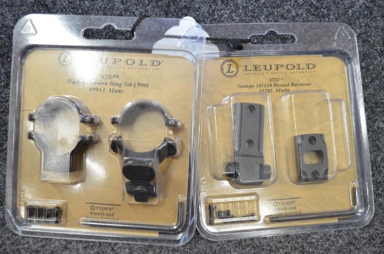 Leupold high extension ring set #49913 matte and