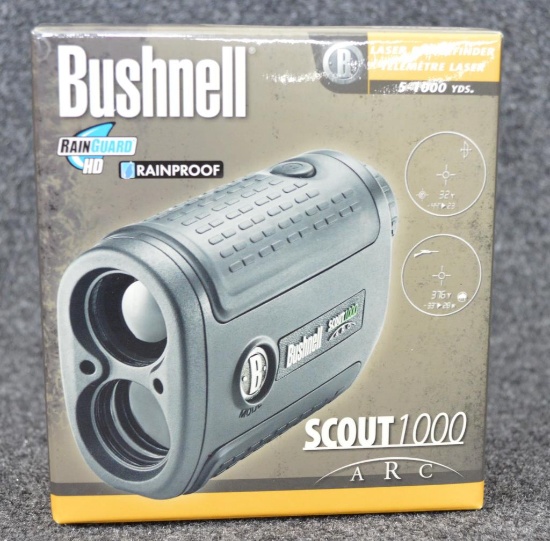 Bushnell laser range finder Scout 1000 with ARC