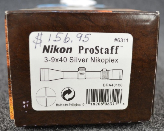 Nikon Prostaff 3-9x40 silver Nokoplex