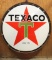Texaco Porcelain lollipop dealer sign in original