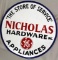 NICHOLAS Hardware round masonite sign, slight