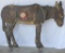 Antique Donkey ball target, hand painted,