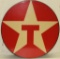 round lighted Texaco Star sign, new in box &