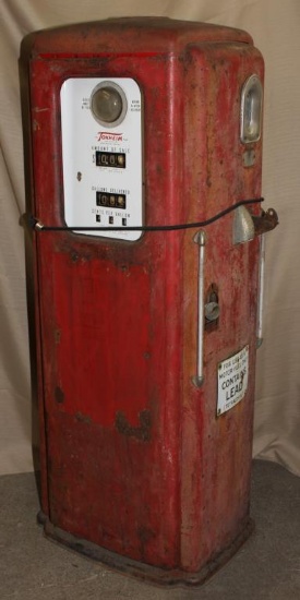 Tokheim LRA gas pump, cabinet is 21" x 16" x