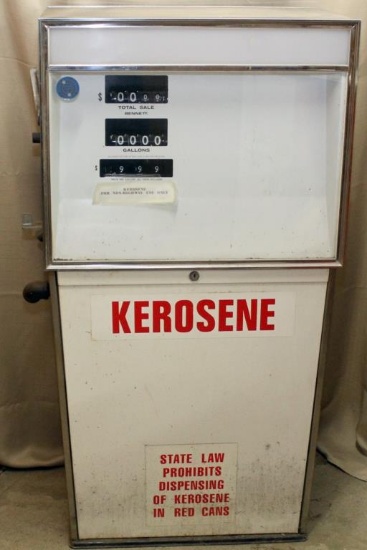Gas (kerosene)  pump, 2 sided, Bennett Model