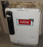 Vintage Coca Cola coin op vending chest cooler,