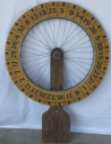 Vintage carnival game-Gambling Wheel, made