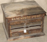 Warehouse Point Silk Co. 4 drawer spool cabinet,