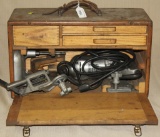 Black & Decker valve seat grinder in wooden