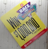 2 Race to Millions II corplast signs 45