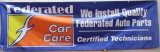 Federated Car Care Banner, 32.5