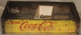 wooden Coca Cola crate