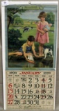 1929 American Stores calendar, shrink wrapped,