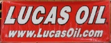 LUCAS OIL plastic banner, 37