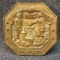 WW2 US GI souvenir bastogne brass plaque