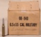 6.5x55mm Swedish Mauser milsurp, (42) rds.