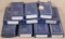 (10) Smith & Wesson blue 2 piece boxes