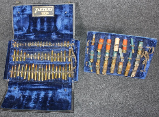 1930's Peters Dupont Salesman Sample cartridge collection