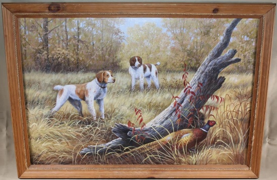 David Duncon oil on canvas signed lower left