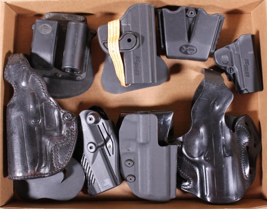 lot of Beretta, Sig Sauer, XD and other holsters