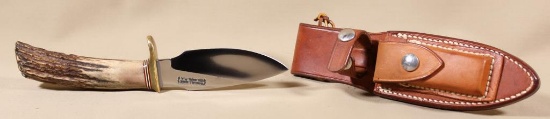 Randall Model 11 Alaskan Skinner, brass hilt