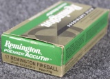 17 Remington Fireball Remington (1) box 20gr., Accutip-V