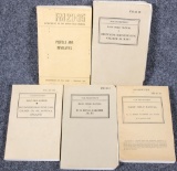 (5) Technical manuals U.S. M1903, Browning 1917