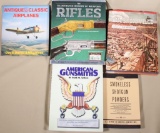 (5) books, Rifles, American Gunsmiths,