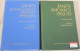 (2) books, Jane's All the World's Aircraft 1993-94