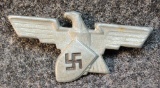 WW2 German Factory Guard NCO hat badge