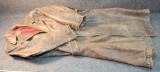 WW2 ERA leather trench coat