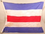 Costa Rican ship flag marked 8845-241-4796, size 4