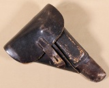 bla 1944 P38 black soft shell holster with Waffenamt mark