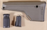MagPul Cage 1LX50 fixed OD green stock with