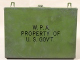 W.P.A. Property of U.S. Gov't First Aid Kit Works
