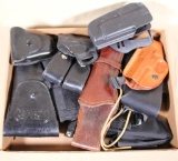 lot of assorted holsters, Galco 203, Bolen Lea