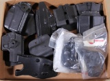 (9) holsters, mag. & handgun
