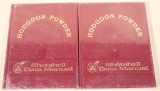 (2) Hodgon Powder Shotshell Data Manual books,