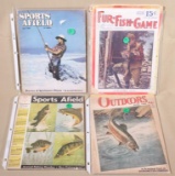 Assorted lot of Fur Fish Game & other periodicals