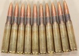 .50 BMG Lake City (10) rds. ball ammunition