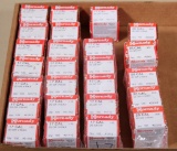 (25) boxes Hornady 17 cal 20 gr and 25 gr, 20 cal 40 gr. & 25 cal 75 gr,