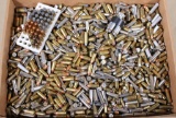 loose lot of handgun ammunition. Hundreds of rounds from .32 S&W long - .45 ACP