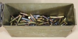 Ammo can lot of 7.62 x 39mm and .223-5.56. Can is one-third (1/3) full.