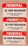 .32 H&R Mag Federal (3) boxes 95 gr. LB, sold 3 times the money