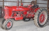 Farmall H tractor, fenders,  s/n FBH 217078, 2 sets rear wts