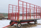 Stoltzfus 18’ steel side bale wagon