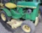 1965 JD 110 lawn tractor w/deck, Serial No. 11958